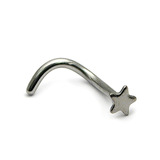 Steel Star Nose Stud - SKU 11692