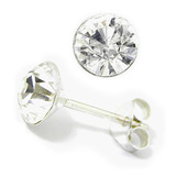 Silver Crystal Studs ST1 - ST2 - ST3 - ST8 - ST9 - SKU 12301