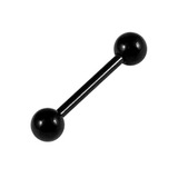 Black Steel Micro Barbells 1.2mm - SKU 12465