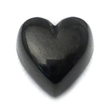 Black Steel Threaded Attachment - Heart 1.2mm - SKU 16070