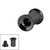 Black Steel Internal Thread Double Flared Eyelet - SKU 18564