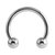 Steel Circular Barbells (CBB) (Horseshoes) 0.8mm to 1.6mm - SKU 18639