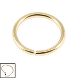 Zircon Steel Continuous Twist Rings (Gold colour) (Seamless Ring) - SKU 20182