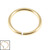 Zircon Steel Continuous Twist Rings (Gold colour) (Seamless Ring) - SKU 20182