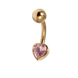 Belly Bars - Many Styles - 9ct Gold With Jewels – Bodyjewellery.co.uk