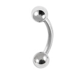 Steel Micro Curved Barbell 0.8mm to 1.2mm - SKU 32756