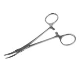 Piercing Tools - Dermal Anchor Holding Forceps (Holds Shaft from side in curved jaw) - SKU 36930