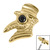 Titanium Jewelled Plague Doctor for Internal Thread shafts in 1.2mm - SKU 68022