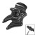 Titanium Jewelled Plague Doctor for Internal Thread shafts in 1.2mm - SKU 68023