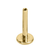 Gold Plated Titanium Threadless Labret 1.2mm  - SKU 69061