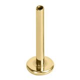 Gold Titanium Threadless Labret 1.2mm - SKU 69063