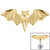 Titanium Flying Vampire Bat for Internal Thread shafts in 1.2mm - SKU 69409