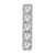 Titanium 5 Jewel Bar Top for Internal Thread shafts in 1.2mm - SKU 69559