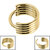 Titanium Stacked 5 Band Hinged Clicker Ring - SKU 69700