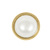 Titanium Threadless (Bend fit) Bezel Set Pearl Disk - SKU 71228