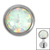 Titanium Bezel Set Opal Disk for Internal Thread shafts in 1.2mm - SKU 71667