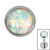 Titanium Threadless (Bend fit) (Infinity) Bezel Set Opal Disk - SKU 71702