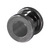 Black Steel Screw Flesh Tunnel - SKU 8123