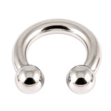 Steel Circular Barbell (CBB) Large Gauge 2mm to 5mm - SKU 8208