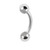 Steel Micro Curved Barbell 0.8mm to 1.2mm - SKU 9203